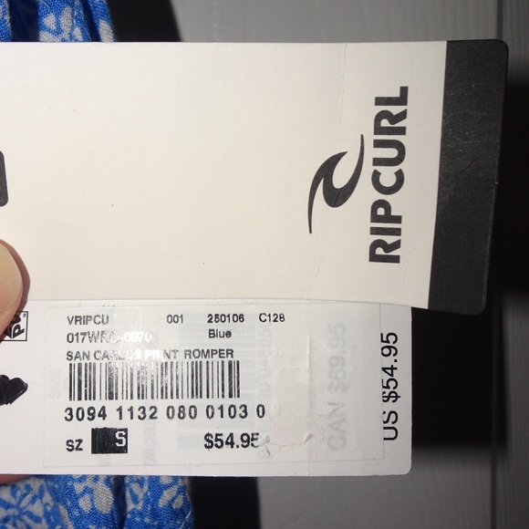 Rip Curl NWT Romper - Picture 3 of 3